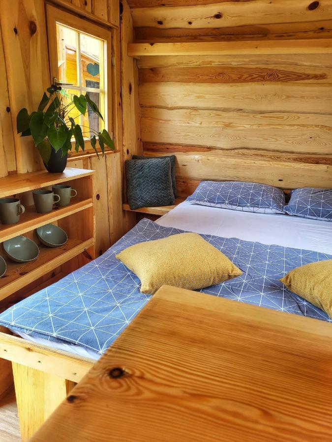 Unique Wooden Holiday House In Nature Lukovica pri Domzalah Ngoại thất bức ảnh