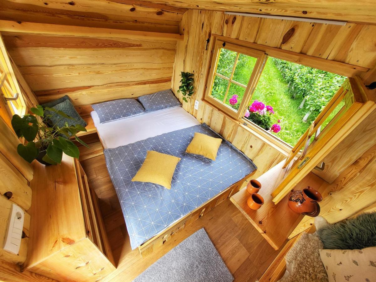 Unique Wooden Holiday House In Nature Lukovica pri Domzalah Ngoại thất bức ảnh