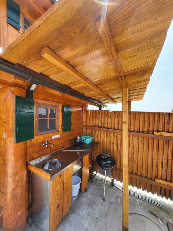 Unique Wooden Holiday House In Nature Lukovica pri Domzalah Ngoại thất bức ảnh