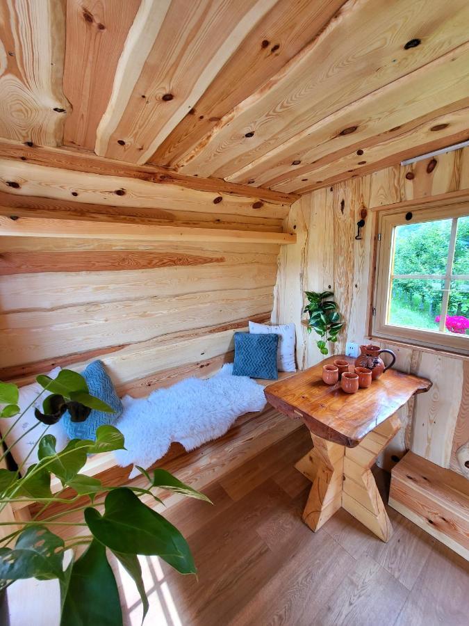Unique Wooden Holiday House In Nature Lukovica pri Domzalah Ngoại thất bức ảnh