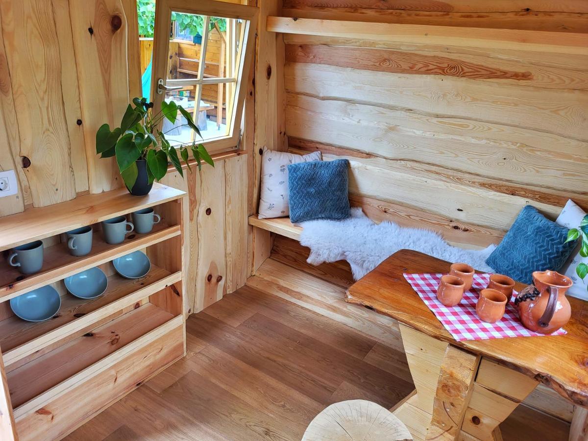 Unique Wooden Holiday House In Nature Lukovica pri Domzalah Ngoại thất bức ảnh